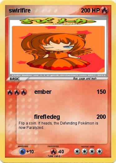 Pokemon swirlfire