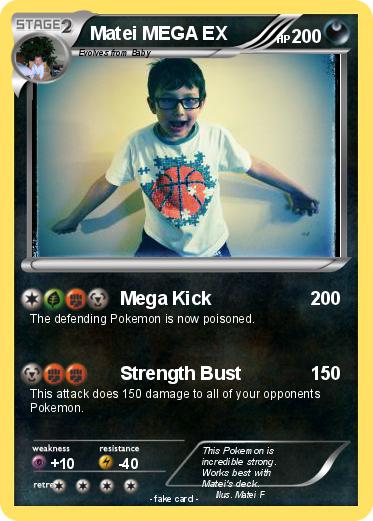 Pokemon Matei MEGA EX