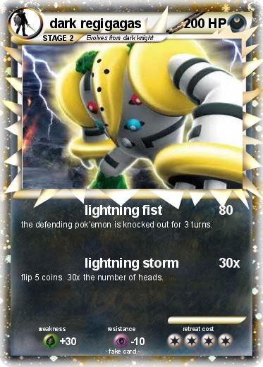Pokemon dark regigagas