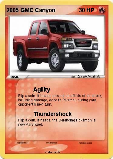 Pokemon 2005 GMC Canyon