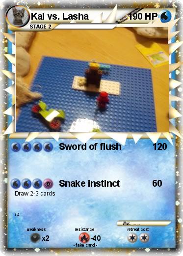 Pokemon Kai vs. Lasha