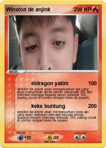 Pokemon Winston de anjink