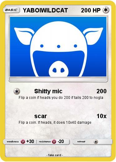 Pokemon YABOIWILDCAT