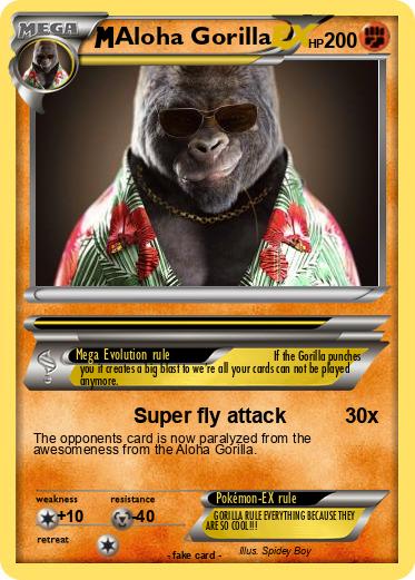 Pokemon Aloha Gorilla