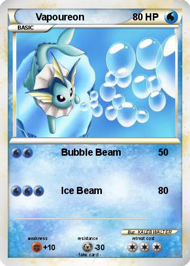 Pokemon Vapoureon