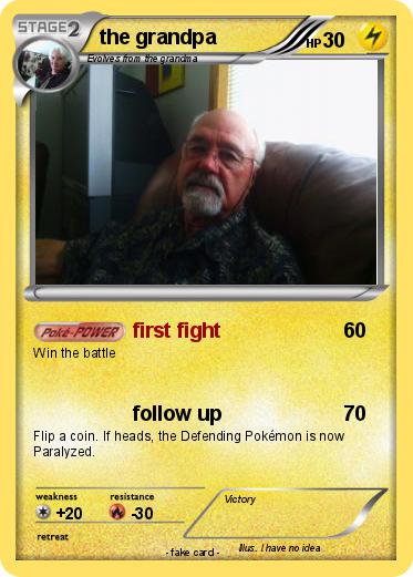 Pokemon the grandpa