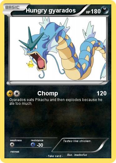 Pokemon Hungry gyarados