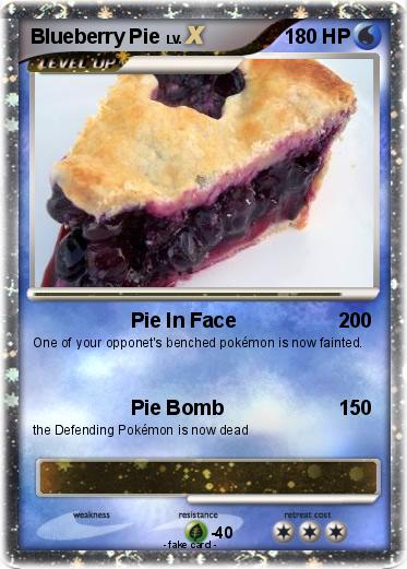 Pokemon Blueberry Pie