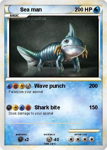Pokemon Sea man