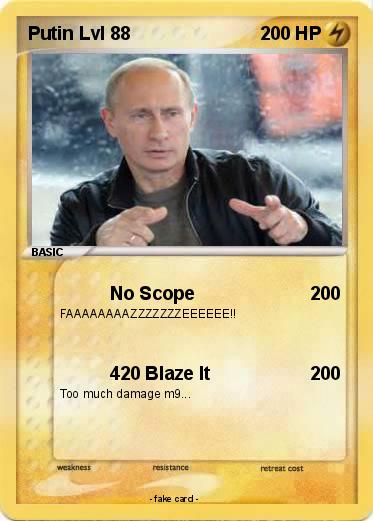 Pokemon Putin Lvl 88