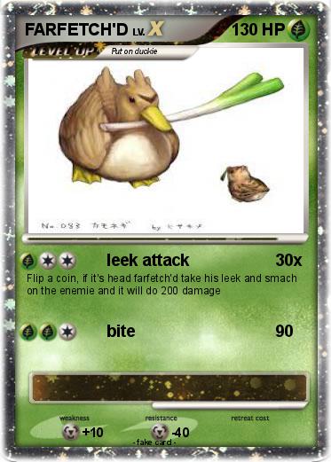 Pokemon FARFETCH'D