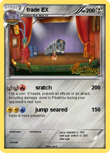 Pokemon frade EX