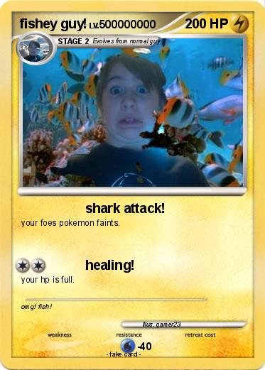 Pokemon fishey guy!