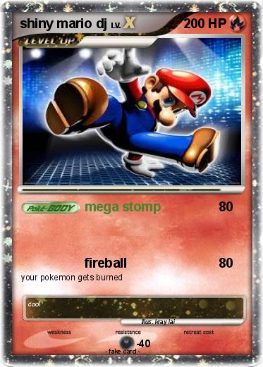 Pokemon shiny mario dj