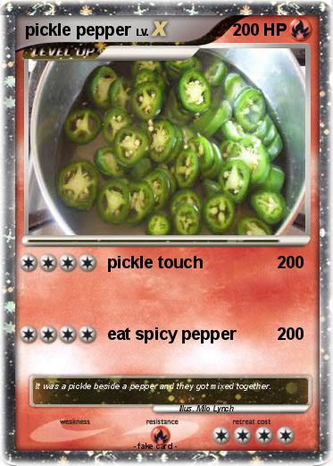 Pokemon pickle pepper