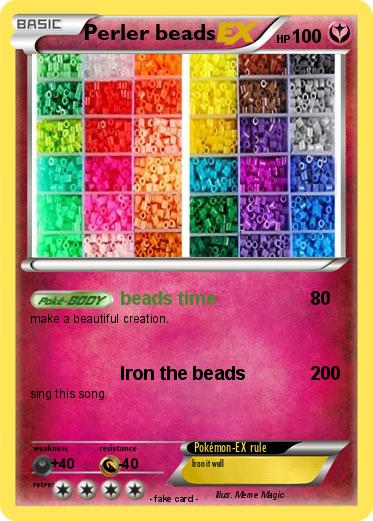 Pokemon Perler beads