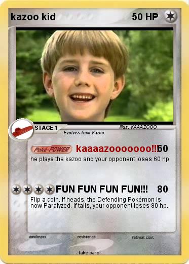 Pokemon kazoo kid