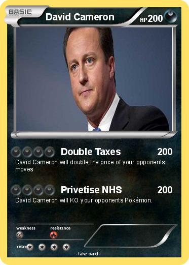 Pokemon David Cameron