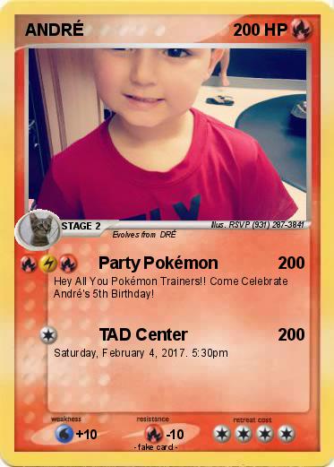 Pokemon ANDRÉ