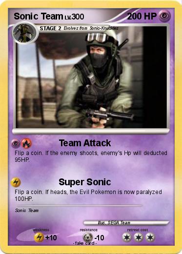 Pokemon Sonic Team