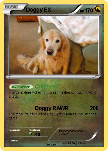 Pokemon Doggy EX
