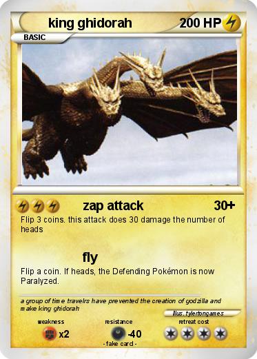 Pokemon king ghidorah