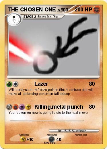 Pokemon THE CHOSEN ONE