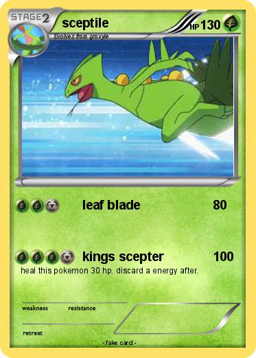 Pokemon sceptile