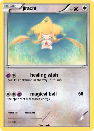 Pokemon jirachi