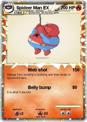 Pokemon Spideer Man EX