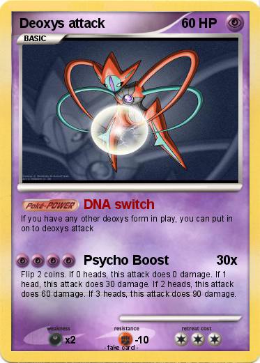 Pokemon Deoxys attack