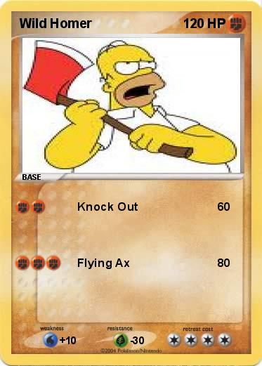 Pokemon Wild Homer