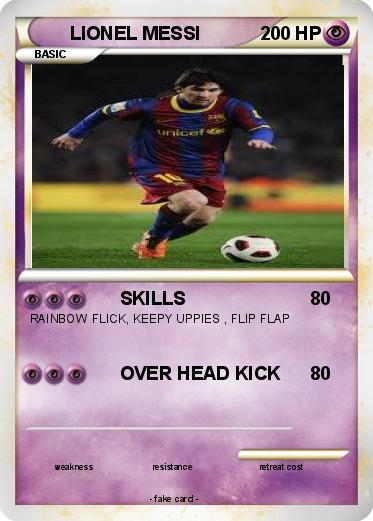 Pokemon LIONEL MESSI