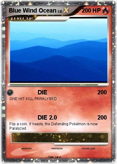 Pokemon Blue Wind Ocean