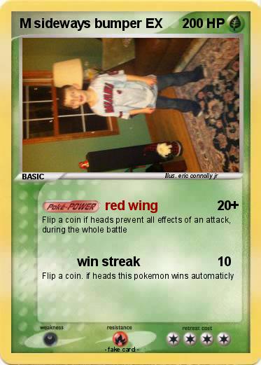 Pokemon M sideways bumper EX