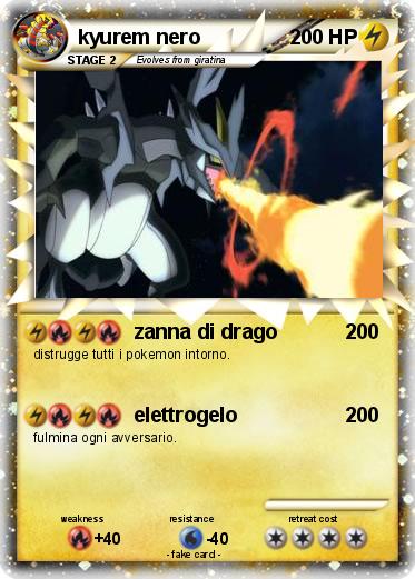 Pokemon kyurem nero