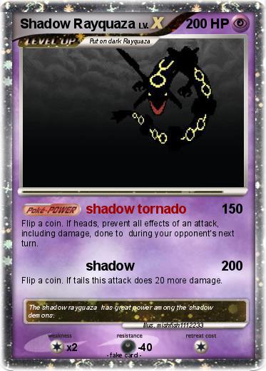 Pokemon Shadow Rayquaza