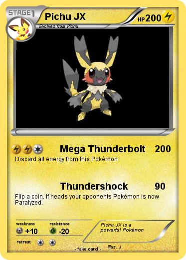 Pokemon Pichu JX