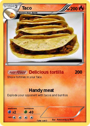 Pokemon Taco