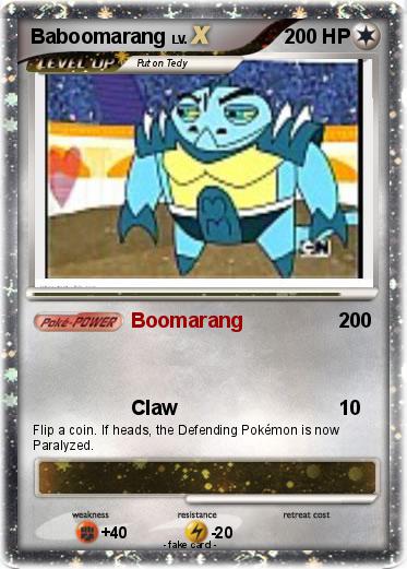 Pokemon Baboomarang