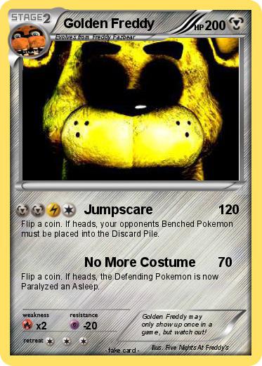 Pokemon Golden Freddy