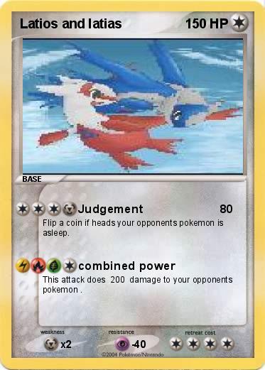 Pokemon Latios and latias