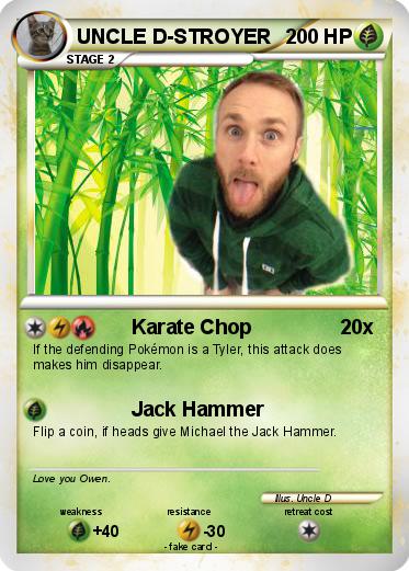 Pokemon UNCLE D-STROYER