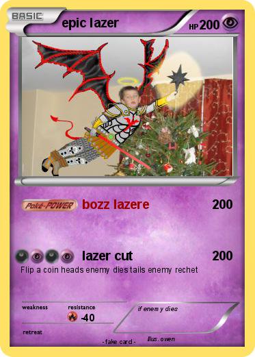 Pokemon epic lazer