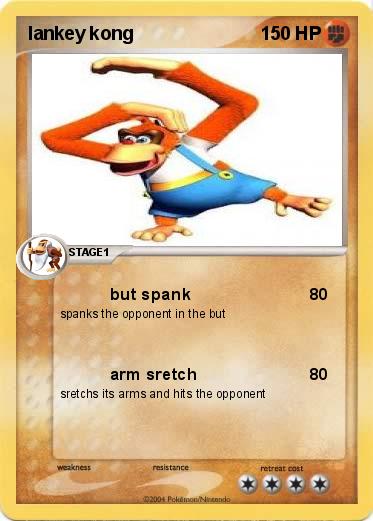 Pokemon lankey kong