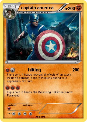 Pokemon captain america