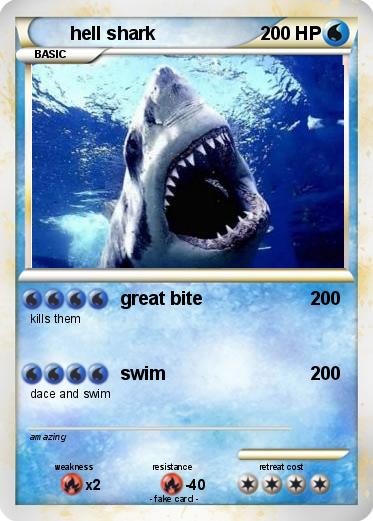 Pokemon hell shark