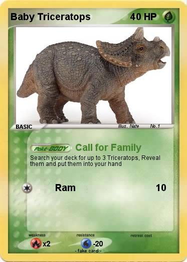 Pokemon Baby Triceratops
