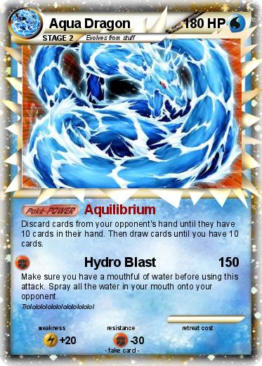 Pokemon Aqua Dragon