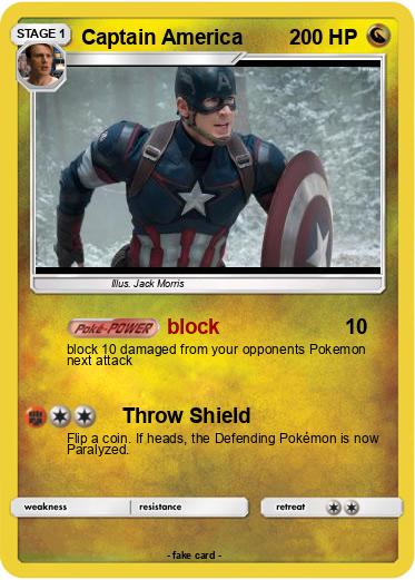 Pokemon Captain America